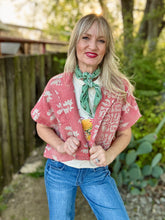 The Kantha crop jacket