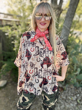 Westy horseman tunic top