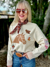 The Pony patch sweater