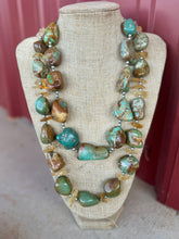 The Tuscun turquoise necklaces