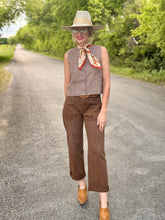 The Giddy Gingham vest