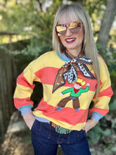 The Sunshine striped cowboy sweater