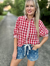 The Hanky Gingham button up