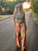 Cowboy collage trousers