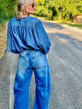 The Dixie denim top