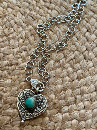 The Happy heart necklace