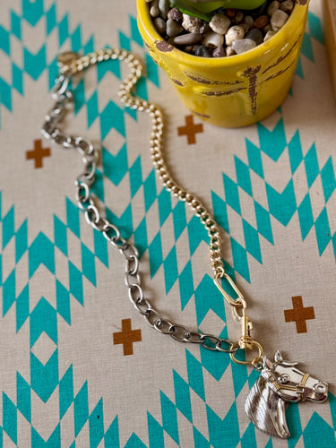 The Split Rein necklace