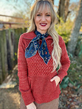 The Caliber cable knit pullover~2 colors