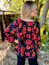 Run for the roses blouse