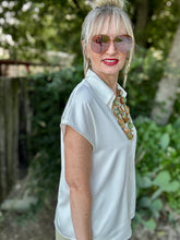 The Whip cream blouse