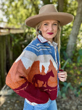 The Red river cardigan