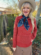 The Caliber cable knit pullover~2 colors