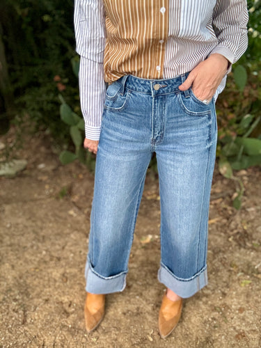The Cali cuffed jeans