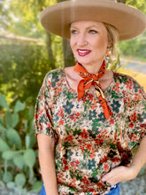 The orange blossom blouse