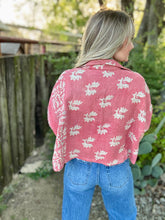 The Kantha crop jacket