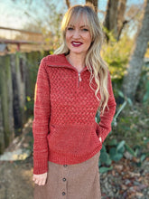 The Caliber cable knit pullover~2 colors