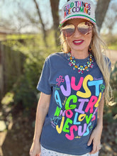 A girl who loves Jesus tee