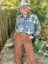 The Durango plaid button up