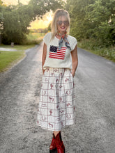 The Stars and stripes knit top