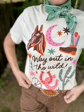 Way out in the wild tee