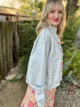 Where you need to be REVERSIBLE sweatshirt