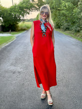 The Red lady dress