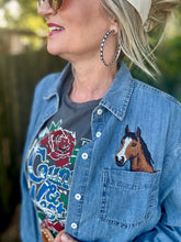 The Derby denim button up