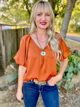 The Copper cove blouse