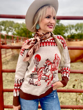 The vintage cowgirl sweater
