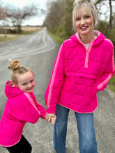 The mini Fuchsia fusion pullover