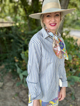 The Blueberry button up