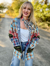 The Mixy flannel kimono