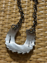 The Howdy horseshoe necklace