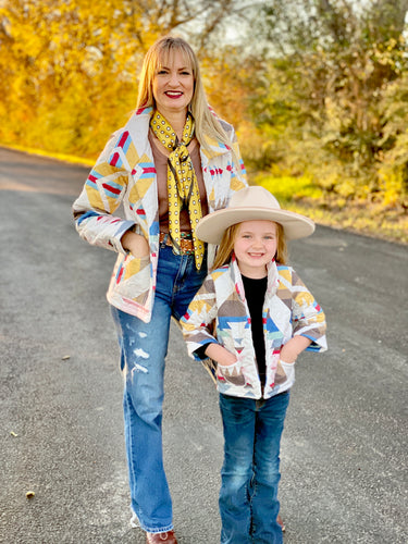 The Quest quilted jacket- mommy and mini