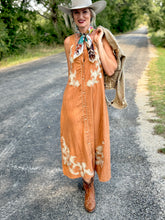The Appaloosa apricot dress
