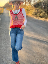 The Candy stripe tank