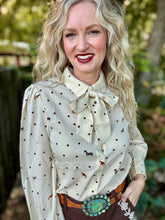 The Dottie horse blouse