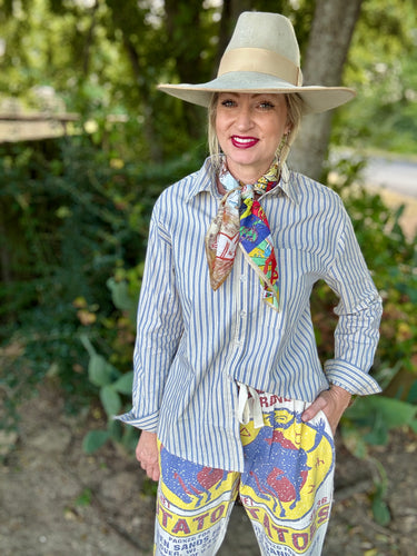 The Blueberry button up