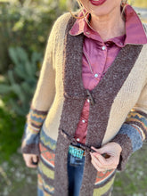 The Dusty trails sweater duster