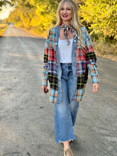 The Mixy flannel kimono