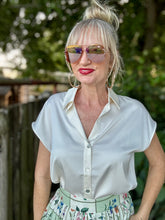 The Whip cream blouse