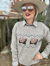 The Vintage rose sweater