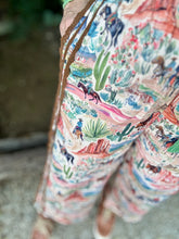 The western watercolor pants