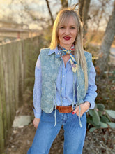 Break the blues button up