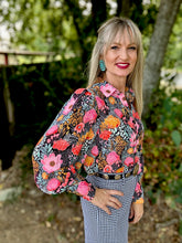 The Petal punch blouse