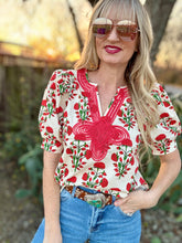 The Durango marigold blouse