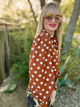 The Polka dotty blouse
