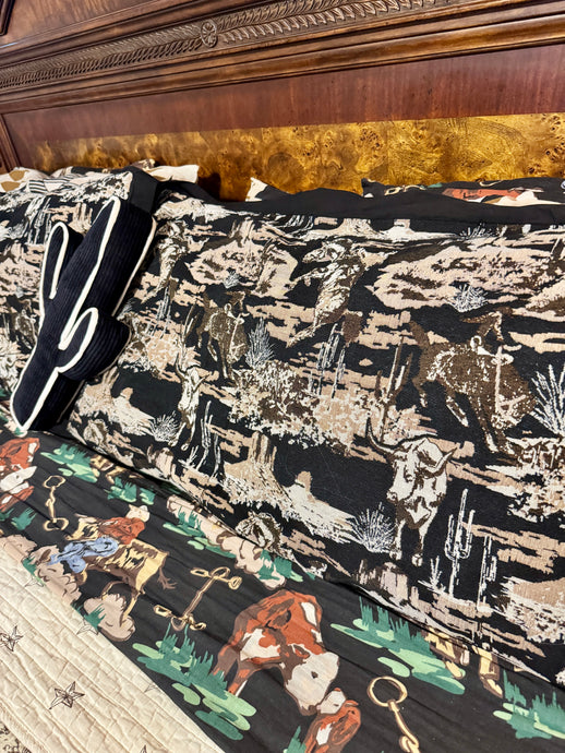 Rogue Rustler Pillow case shams