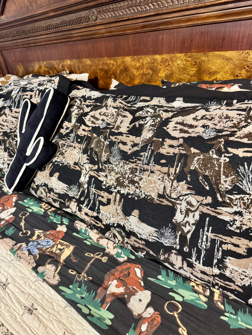 Rogue Rustler Pillow case shams