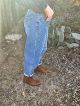 The Textured barrel jeans